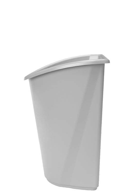 15L trash bin, UV protection, recyclable. Produced in Portugal, Plásticos Joluce.